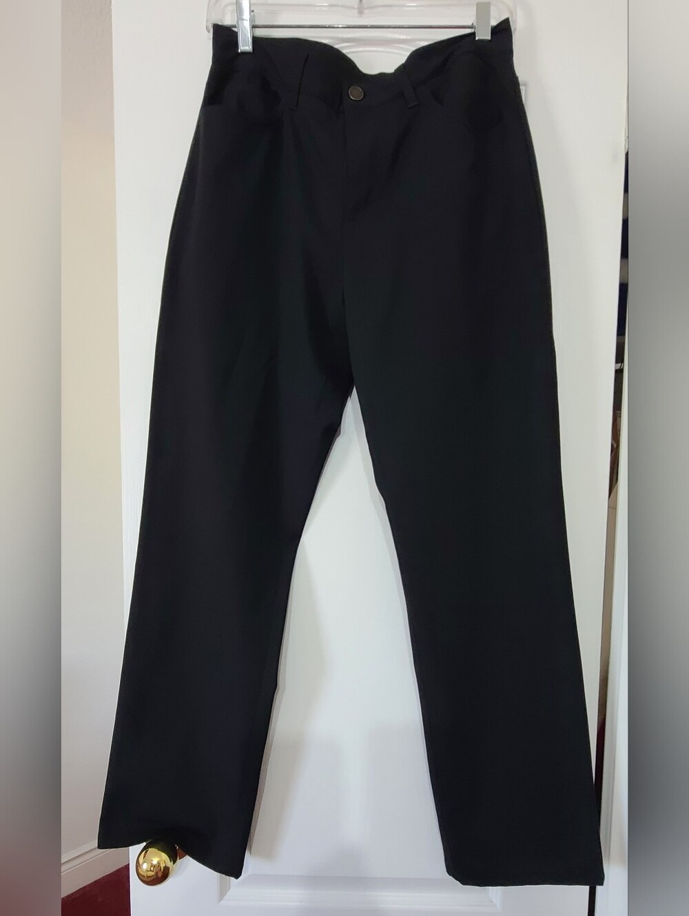 Unlisted Black Men's Straight-Leg Dress Pants